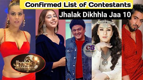 jhalak dikhhla jaa 2022 contestants